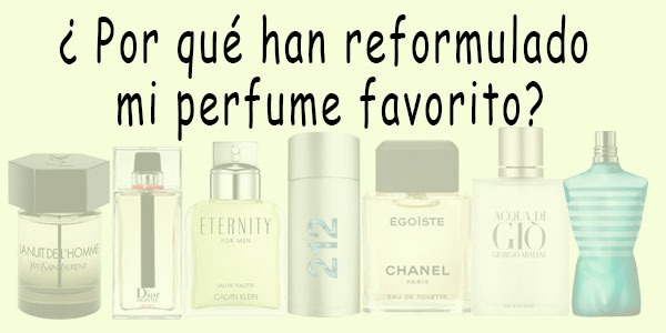 ¿Por qué mi perfume favorito ha cambiado de olor?